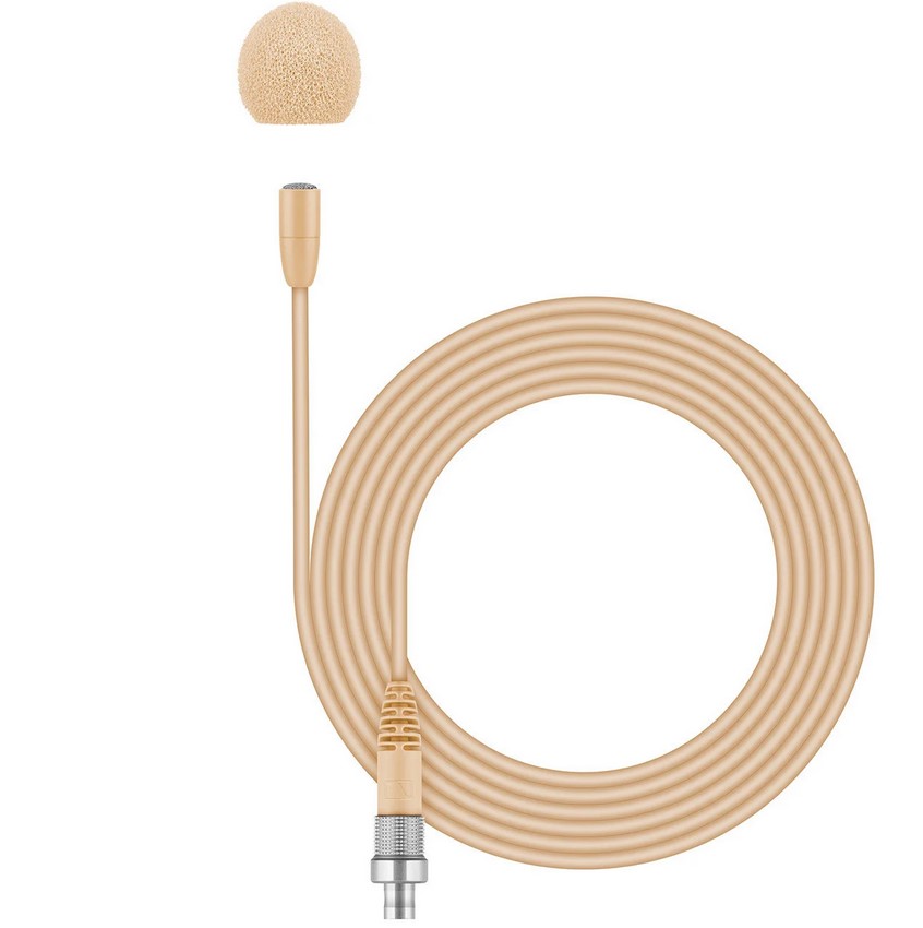 508252 MKE Essential Omni-Beige-3-PIN Микрофон петличный, 3-pin, бежевый, Sennheiser