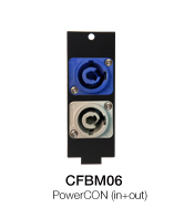 CFBM06 Floor Box Модуль коммутационной коробки PowerCON In/Out, Soundking
