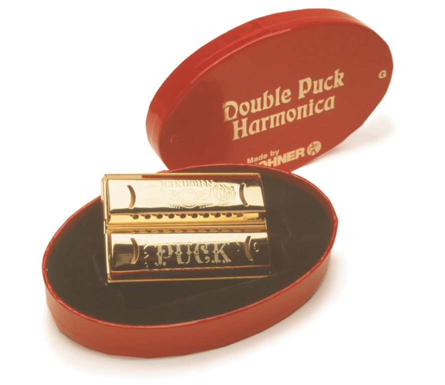 M55333 Double PUCK C/G Губная Гармошка Hohner