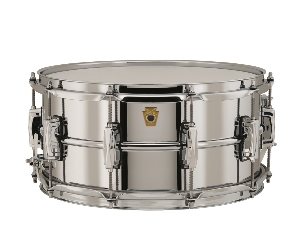 LB402B Chrome over Brass Supraphonic Малый барабан 14" х 6.5", Ludwig