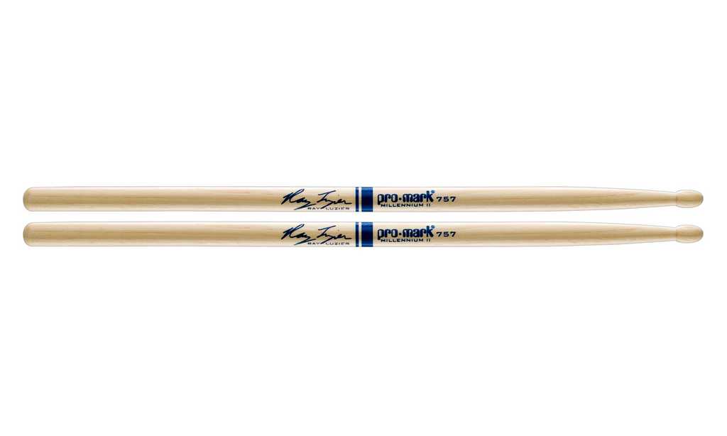 TX757W 757 Ray Luzier Барабанные палочки, орех гикори, деревянный наконечник, ProMark