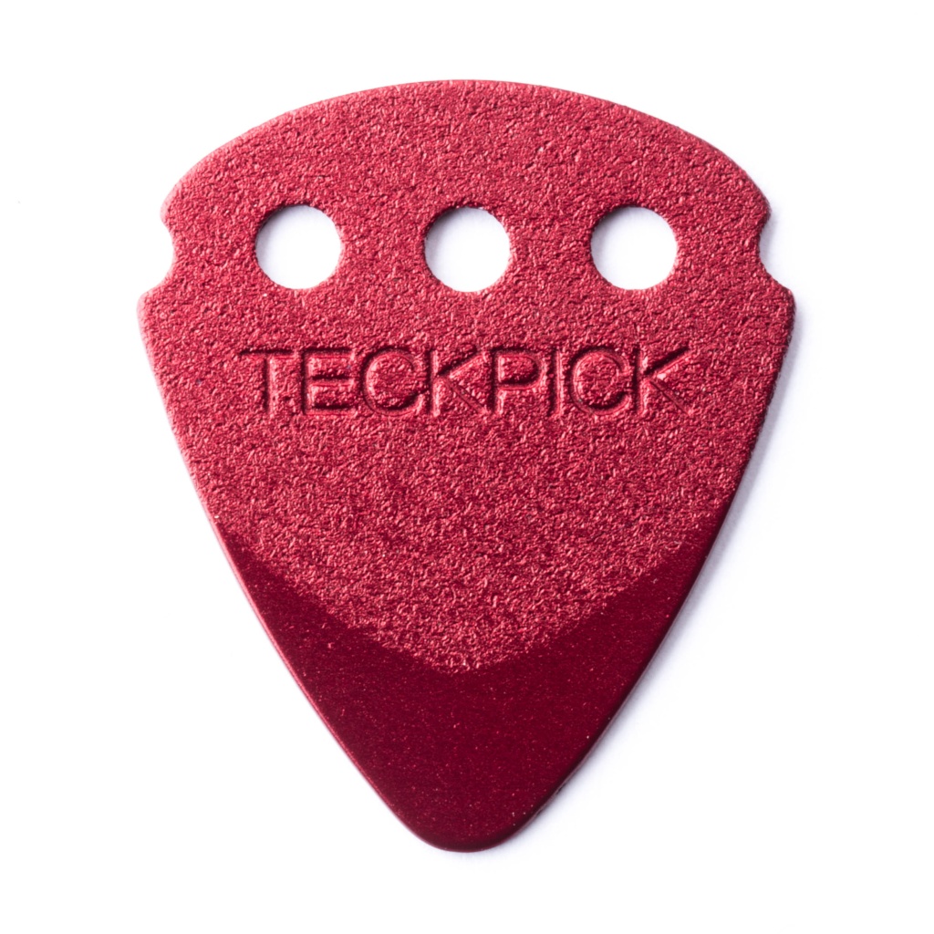 467R.RED TeckPick Медиаторы 12шт, алюминий, красные, Dunlop