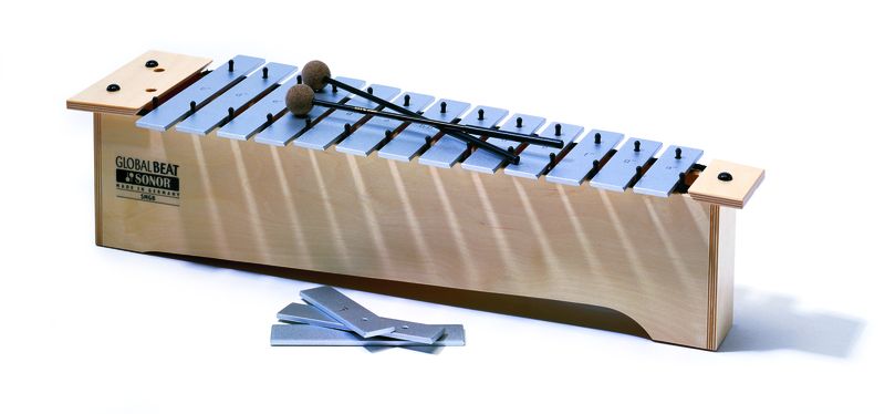91811300 Orff Global Beat MA GB INT Металлофон альт, 16 нот. Sonor