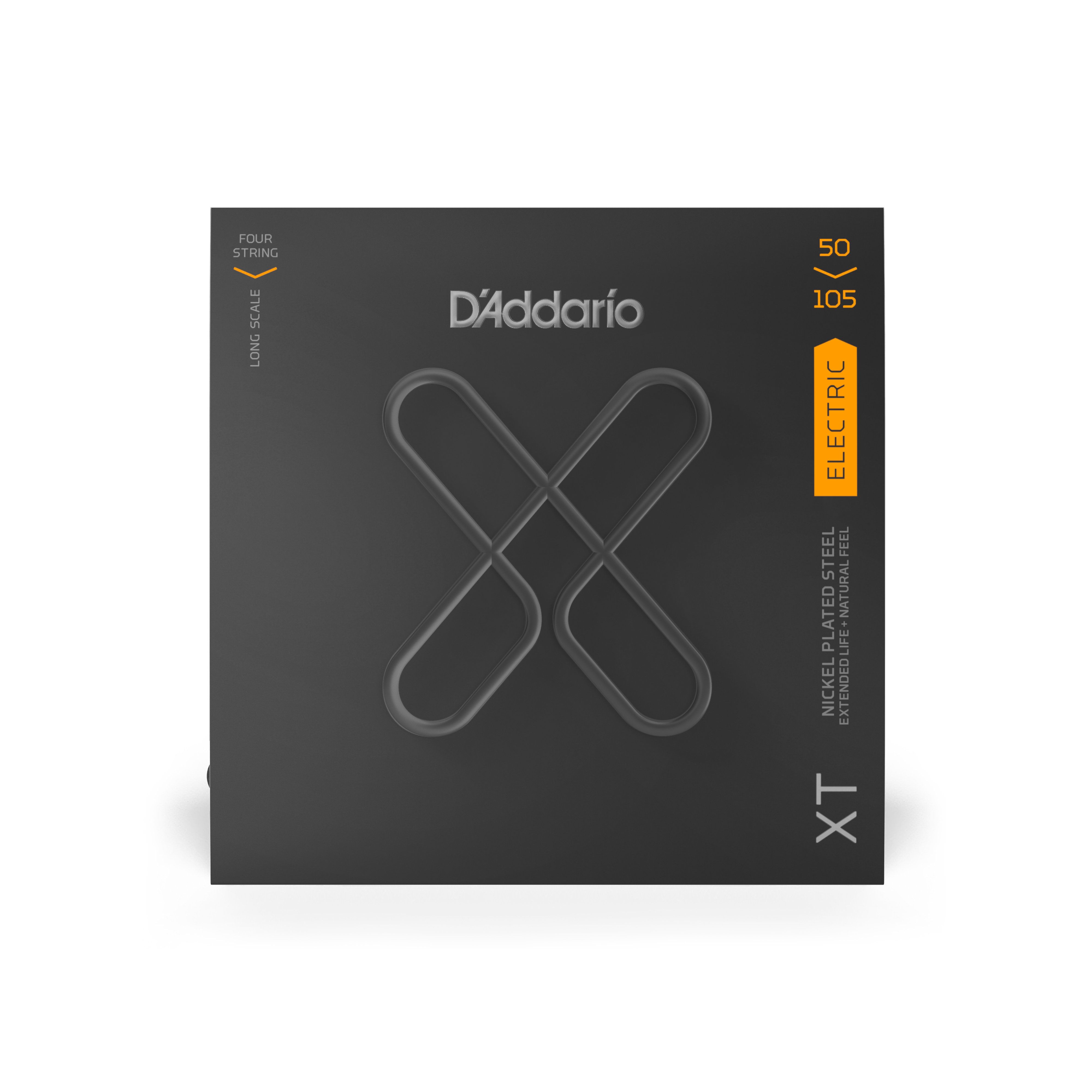 D'ADDARIO XTB50105 - струны для БАС-гитары, никелированные, 50-105, с покрытием