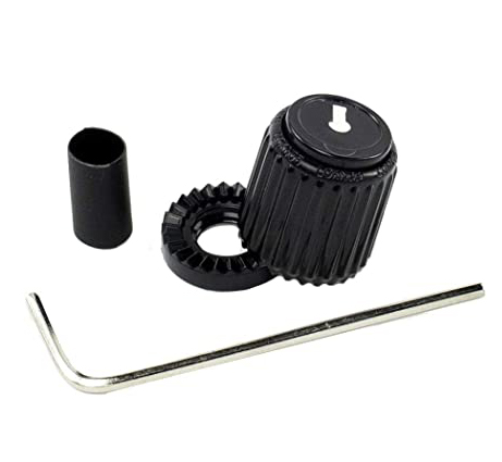 PW-LNS-01B Loknob Ручка-фиксатор потенциометра, пластик, малая черная, Planet Waves