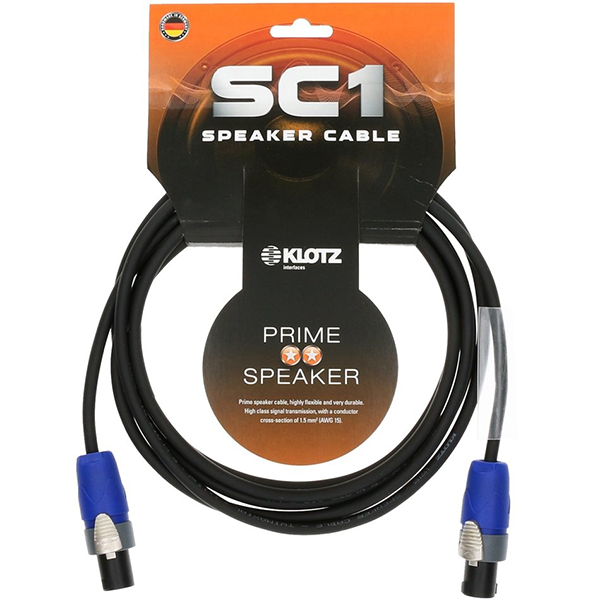 SC1-05SW SC 1 Кабель акустический SpeakON, 5м, Klotz