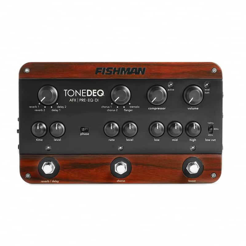 PRO-DEQ-AFX ToneDEQ Preamp EQ Гитарный предусилитель со встроенным эквалайзером, Fishman