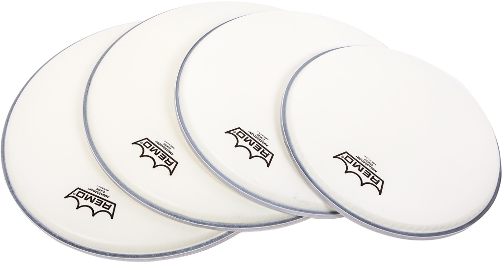 PP-0110-BA Ambassador Pro Pack Набор пластиков для малого и том барабана 10", 12", 14", 14", Remo