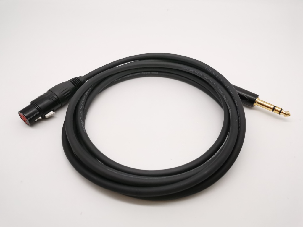 E7-XLR-F-JB-0200-0 Кабель микрофонный XLR-F-JB, 2м, ZZcable