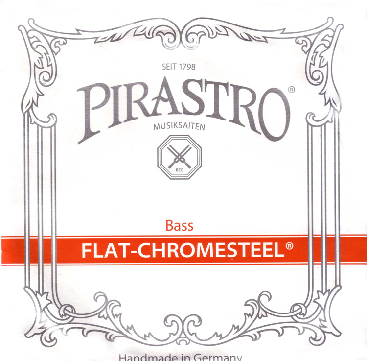 342020 Flat-Chromesteel ORCHESTRA Комплект струн для контрабаса размером 3/4, Pirastro