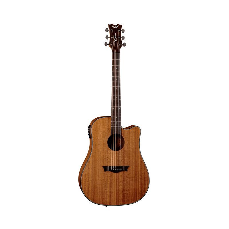 DEAN AX DCE MAH - электроакустическая гитара с вырезом, цвет натуральный