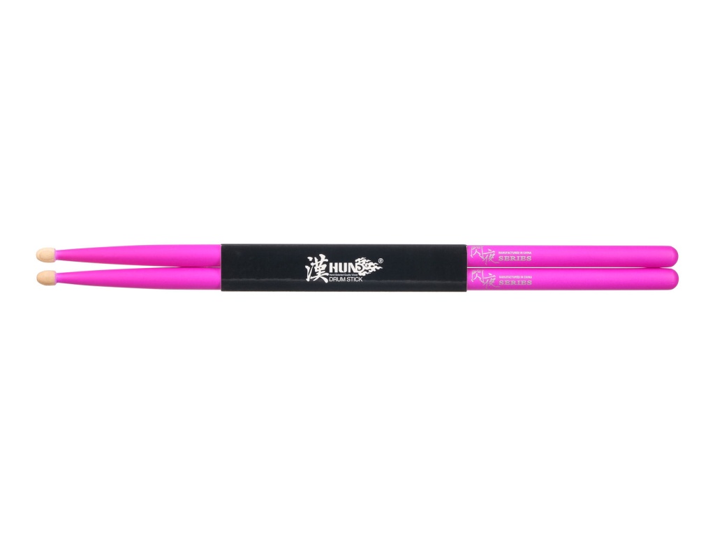 10101003029 Fluorescent Series 5A PURPLE Барабанные палочки, фиолетовые, орех гикори, HUN
