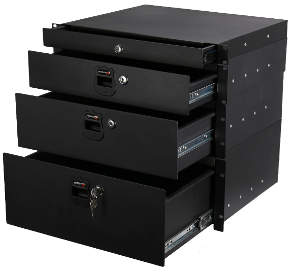 XRD111B Выдвижной ящик в рэковую стойку 19" 1U, Superfix