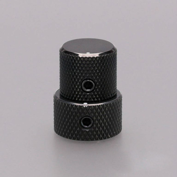 VK15T/18T-B Ручка потенциометра двойная, черная, Gotoh