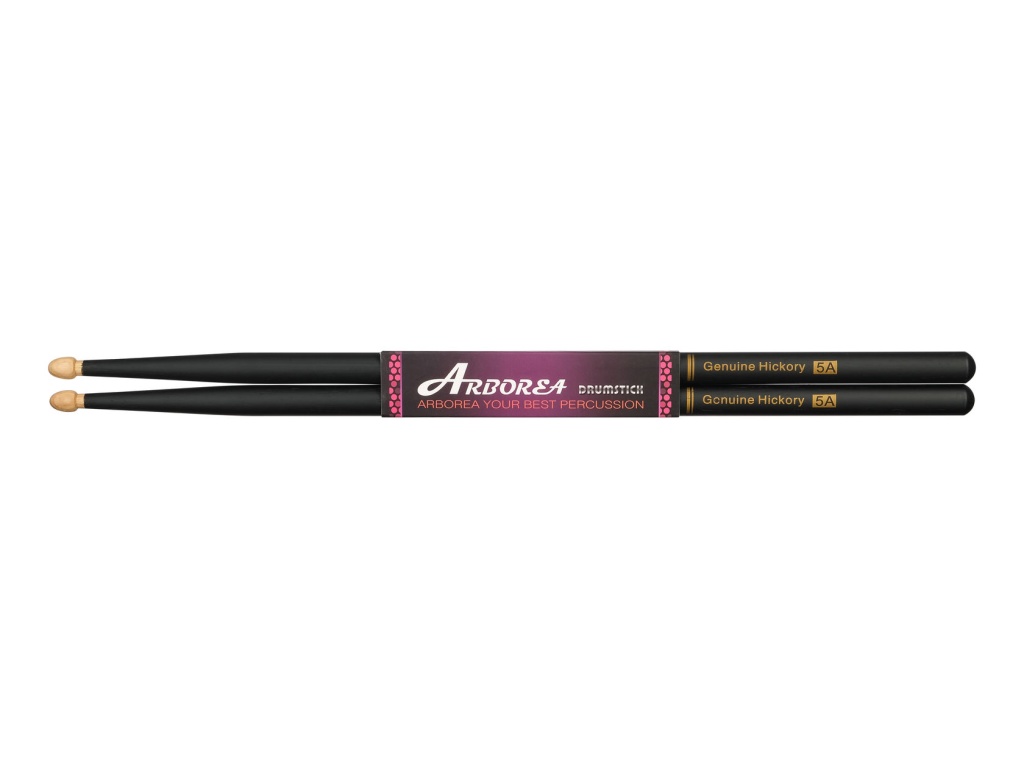 ADS-HCHBL-5A Барабанные палочки, черные, Arborea