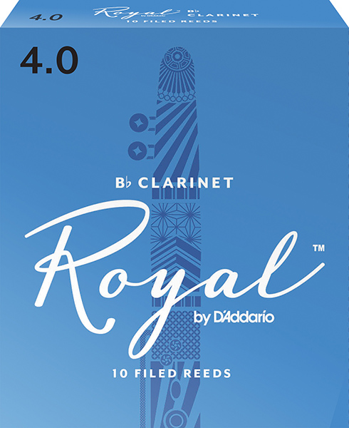 RCB1040 Rico Royal Трости для кларнета Вb, размер 4.0, 10шт, Rico