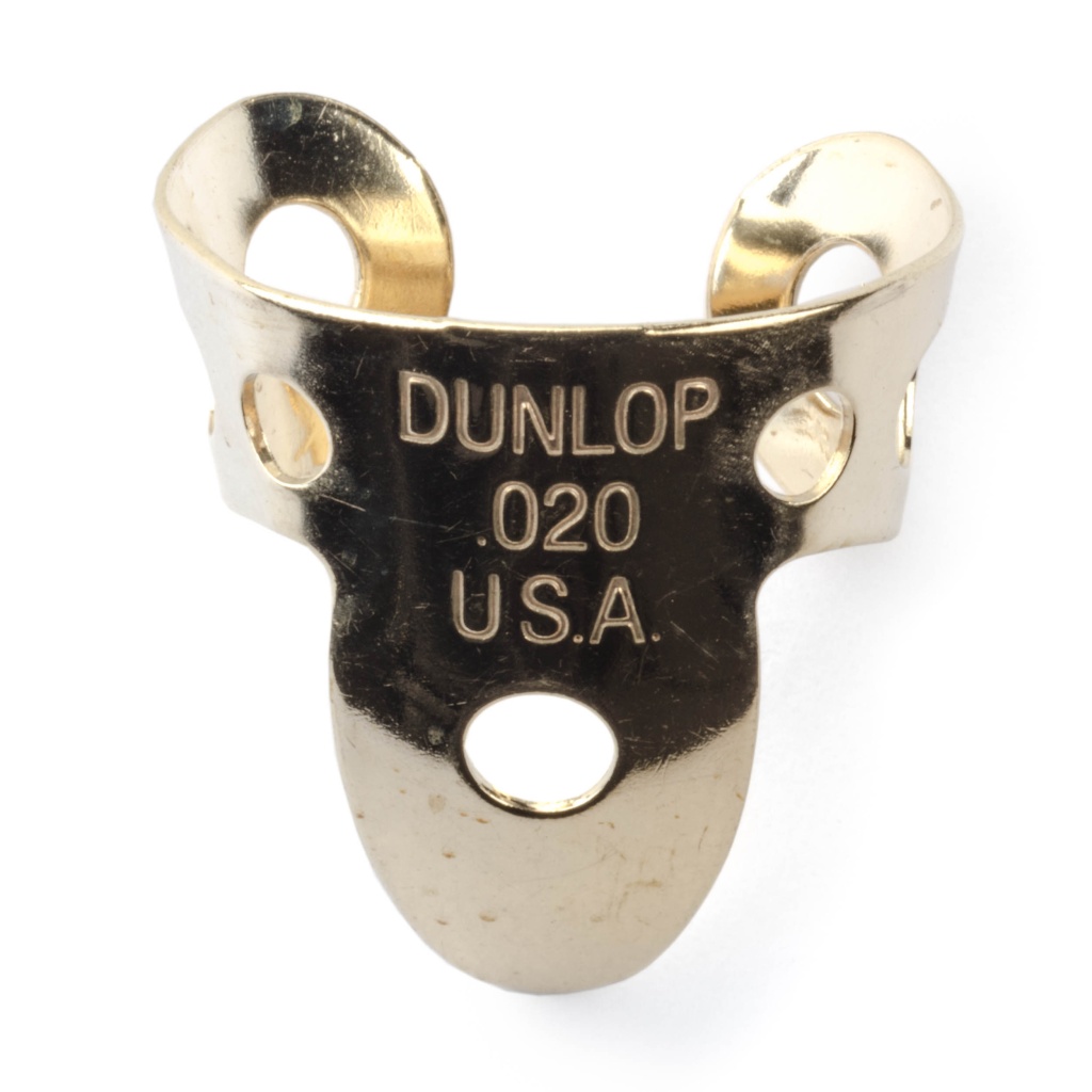 37R.020 Brass Медиаторы на палец 20шт, латунь, толщина .020, Dunlop