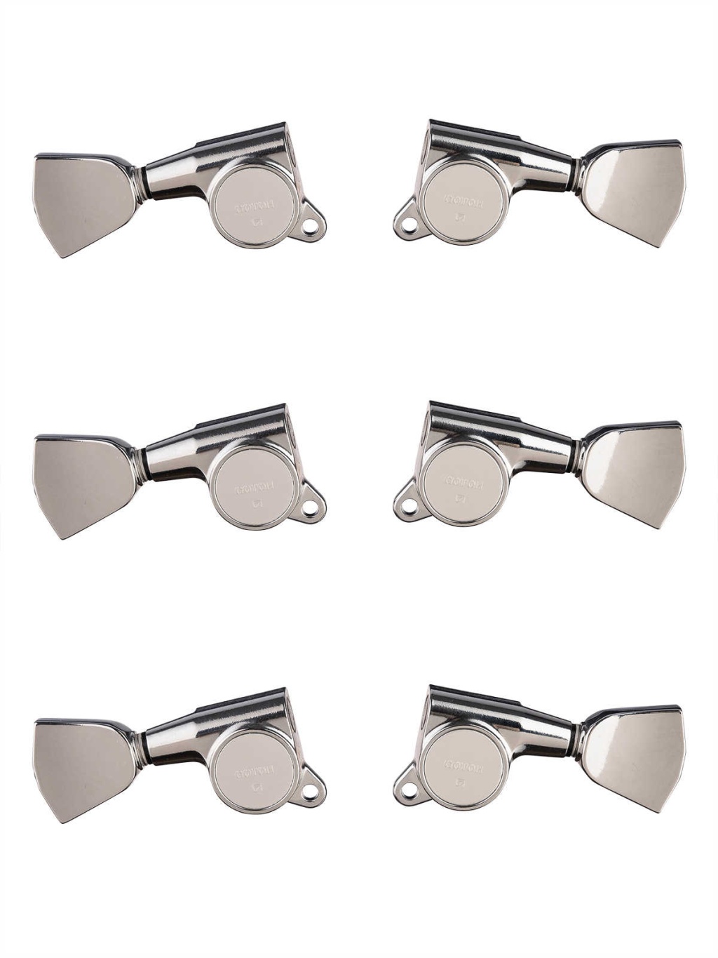 SG381-04-C-L3+R3 Колки для гитары 3+3, хром, Gotoh