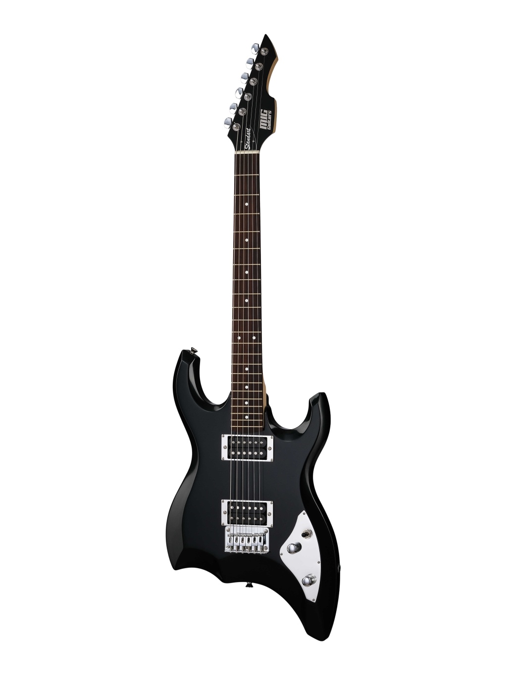 MIG22-BL24 Электрогитара, черная, MIG Guitars