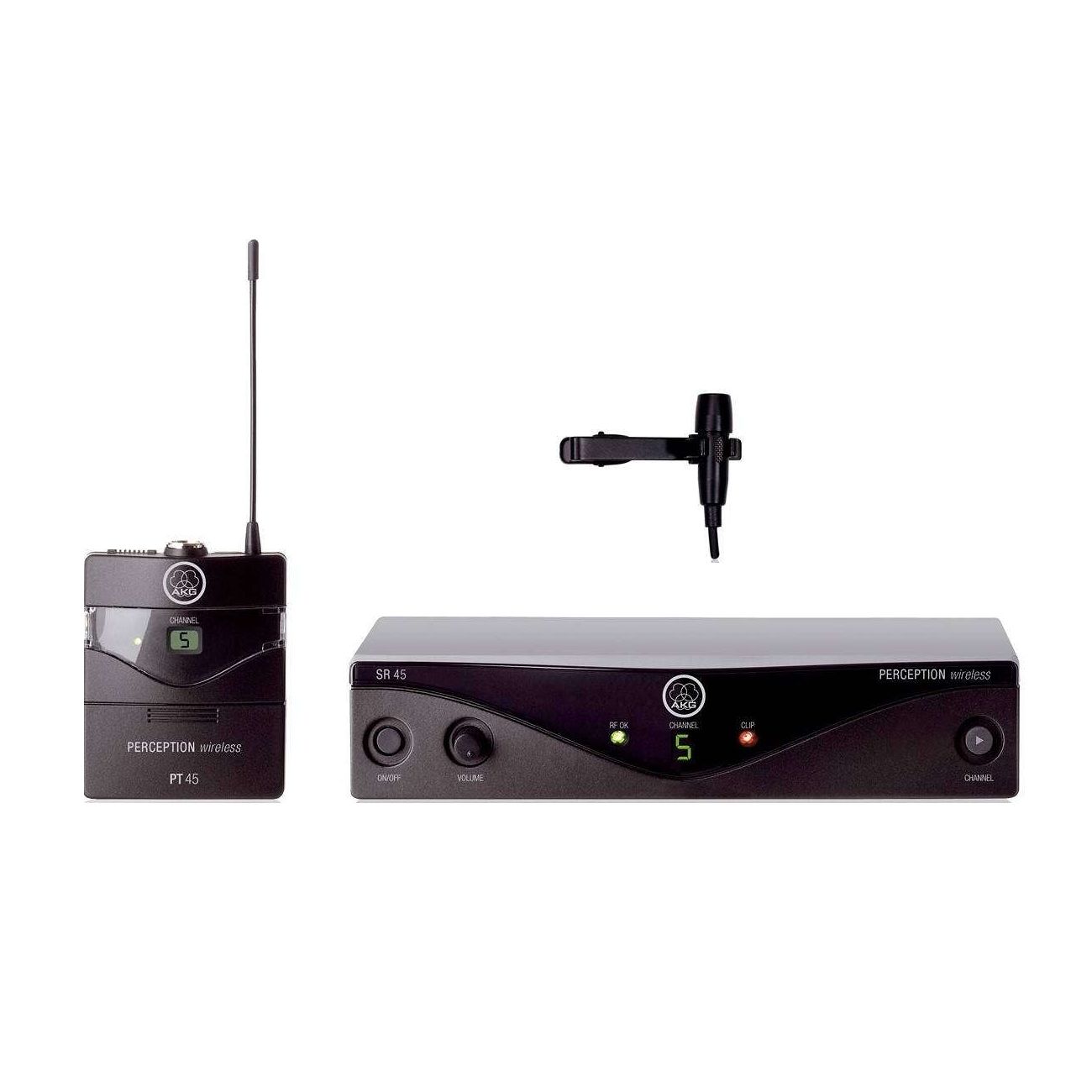 AKG Perception Wireless 45 Pres Set BD A - радиосистема с петличным микрофоном (530.025-559МГц)