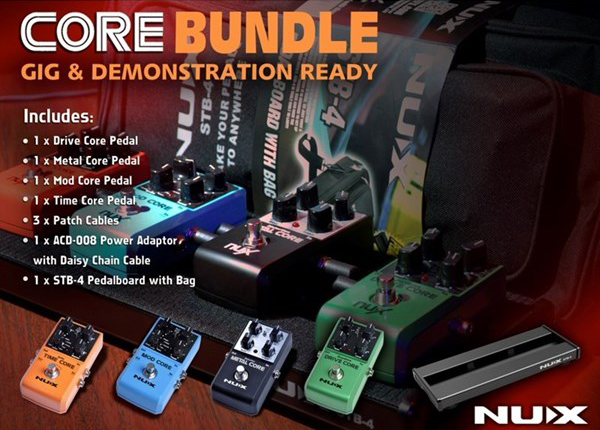 Core-Bundle Комплект педалей эффектов, Nux