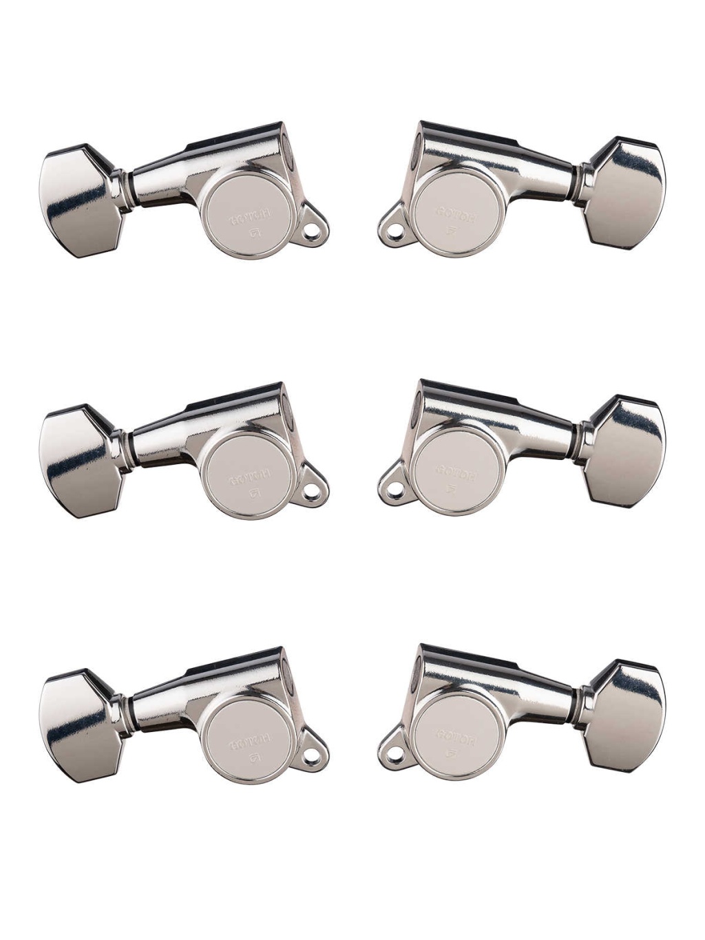 SG381-07-C-L3+R3 Колки для гитары 3+3, хром, Gotoh