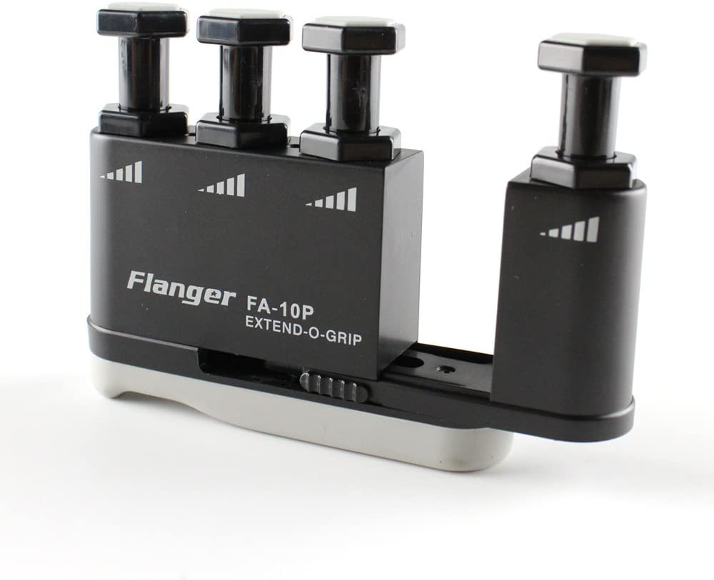 FA-10P-B Extend-O-Grip Тренажер для пальцев, регулируемый, черный, Flanger