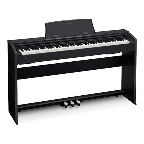 PX-770BK Privia Цифровое пианино со стойкой, черное, Casio
