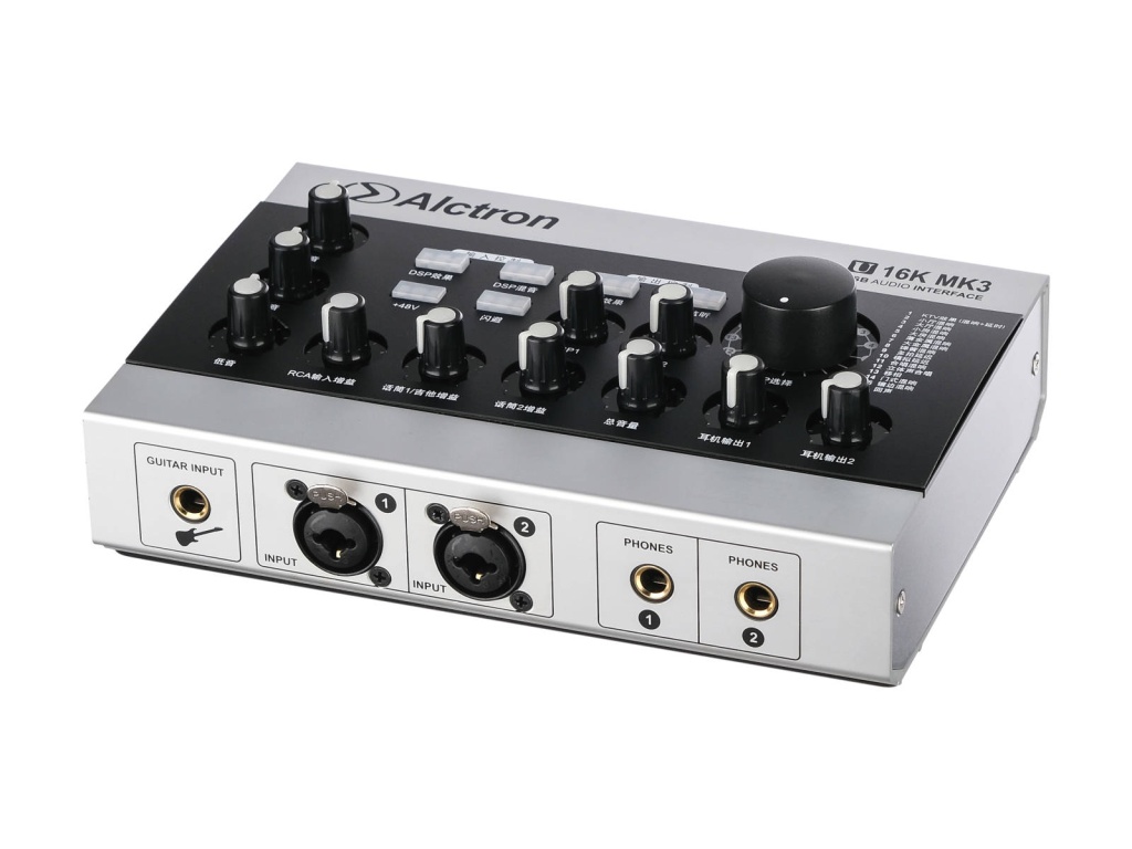 U16K-MK3 Звуковая карта USB, 24 бит/96 кГц, Alctron