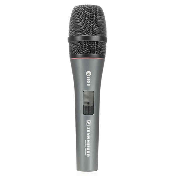 004847 E 865-S Микрофон конденсаторный, с кнопкой отключения, Sennheiser