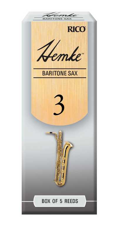 RHKP5BSX300 Hemke Трости для саксофона баритон, размер 3.0, 5шт, Rico