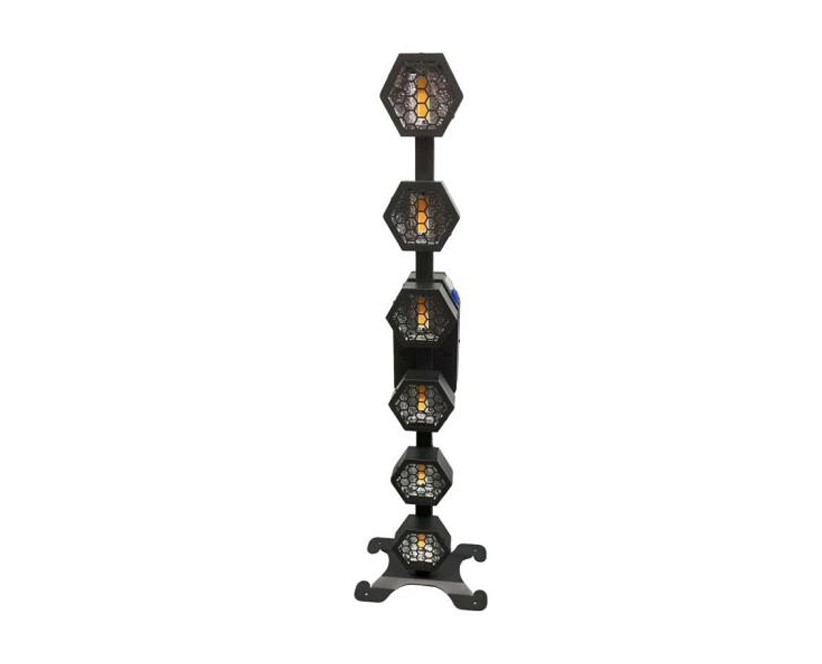 SF6H Стробоскоп, 54х0. LED 3Вт+6х50Вт, IP20,  Bi Ray