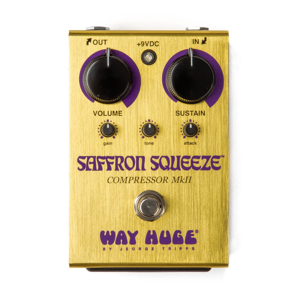 WHE103 Way Huge Saffron Squeeze Compressor Педаль эффектов, Dunlop