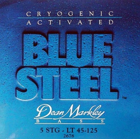 DEAN MARKLEY 2678 Blue Steel Bass LT-5 - струны для БАС-гитары, 5 струн, 045-125