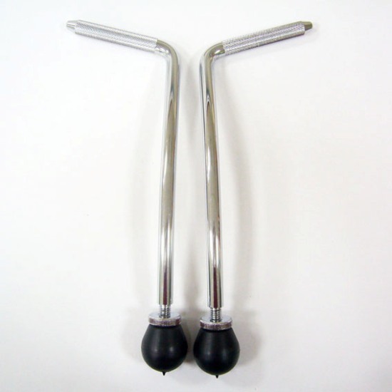 BDS004-120355CR Ножки бас-барабана, 12х355мм, сталь, 2шт, LDrums