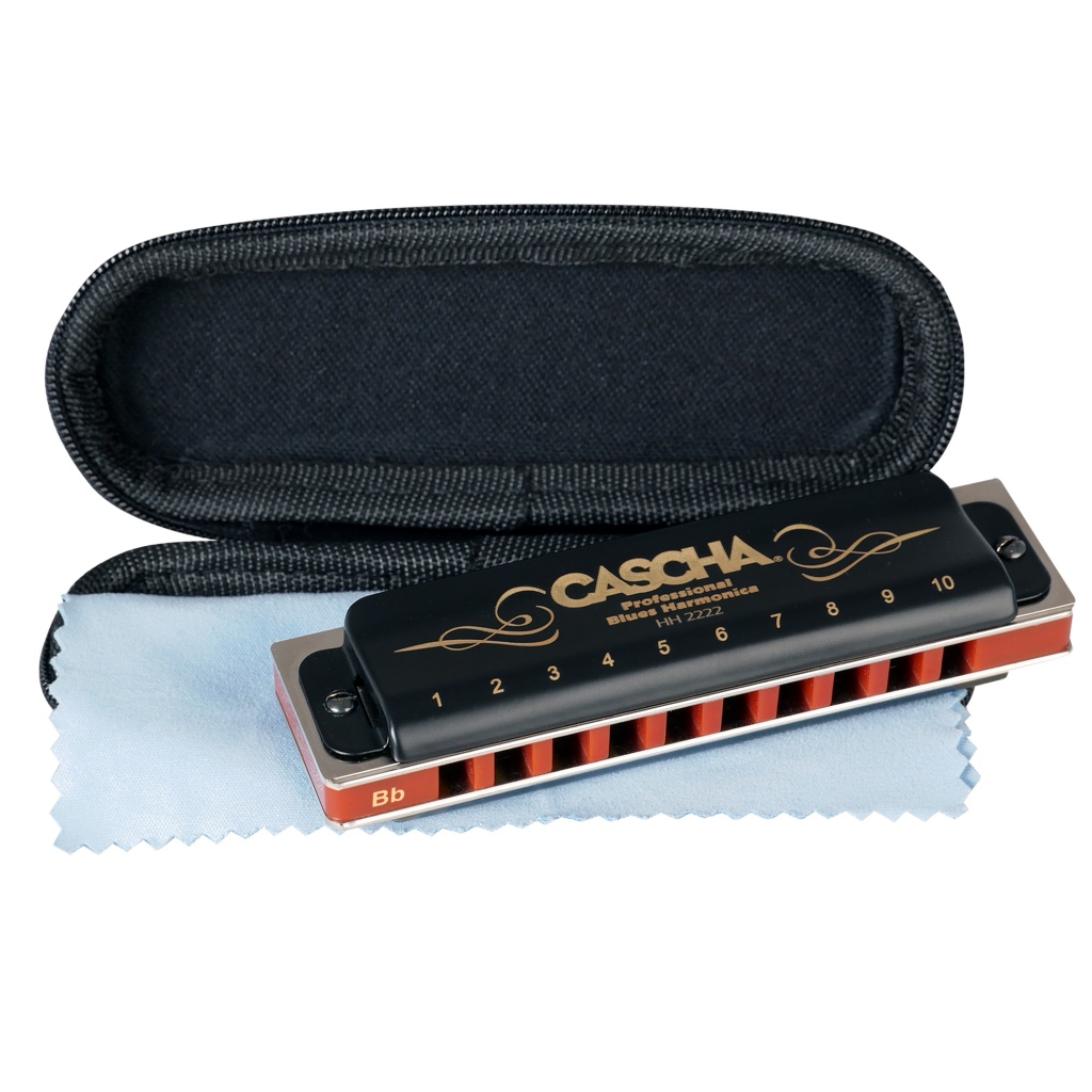 HH-2222 Professional Blues Bb Губная гармошка, Cascha