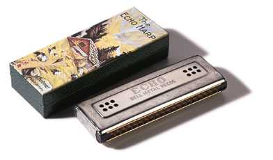 M5580337 Echo-Harp 2x40 Губная гармошка тремоло C/G, Hohner