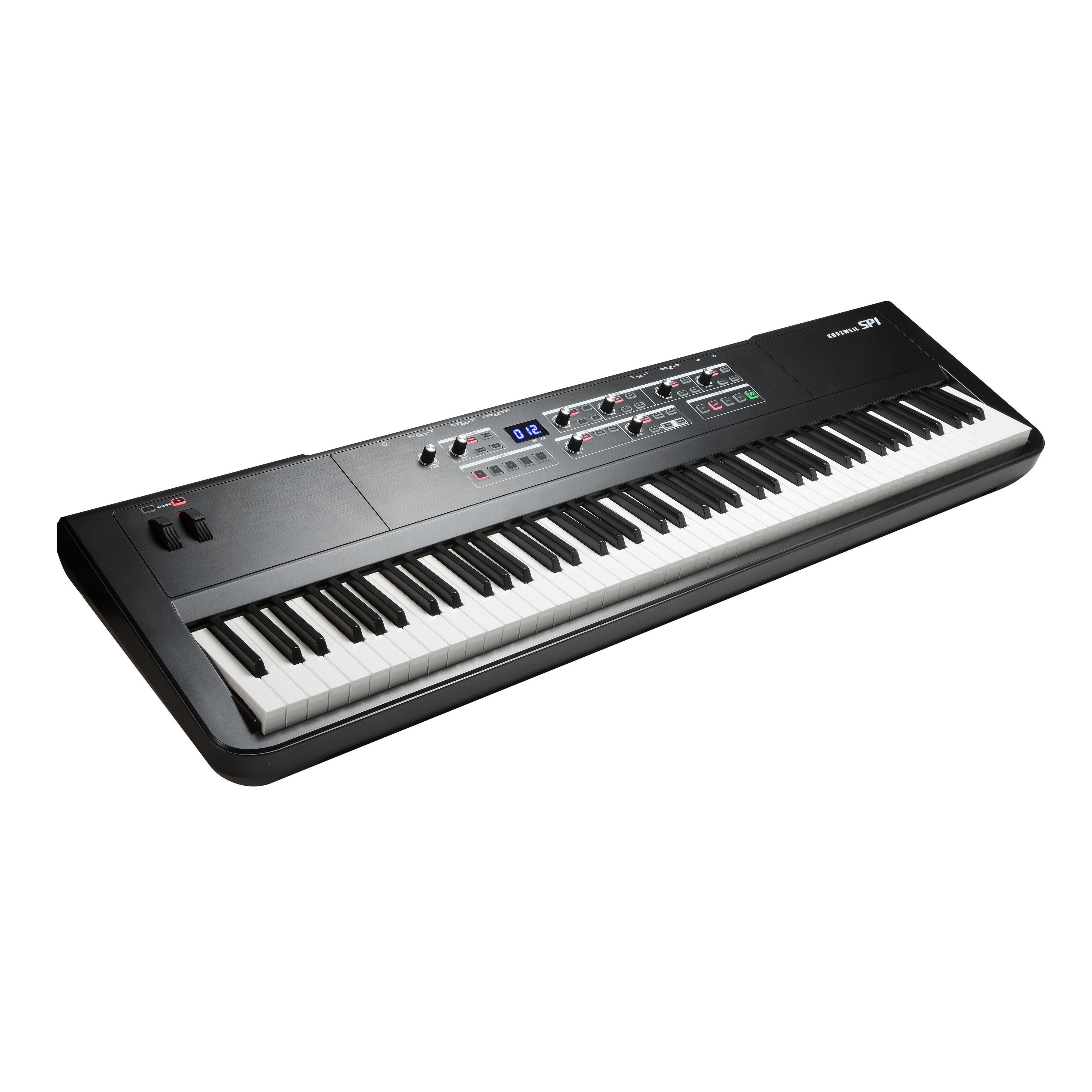 KURZWEIL SP1 - цифр. сценическое пианино, 88 молоточковых клавиш, полифония 256, цвет чёрн