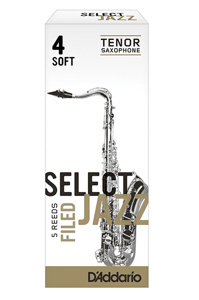 RSF05TSX4S Select Jazz Filed Трости для саксофона тенор, размер 4, мягкие (Soft), 5шт, Rico