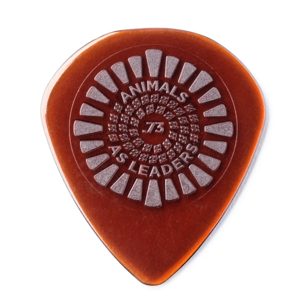 AALP01 Animals As Leaders Primetone Медиаторы 3шт, толщина 0,73мм, коричневые, Dunlop