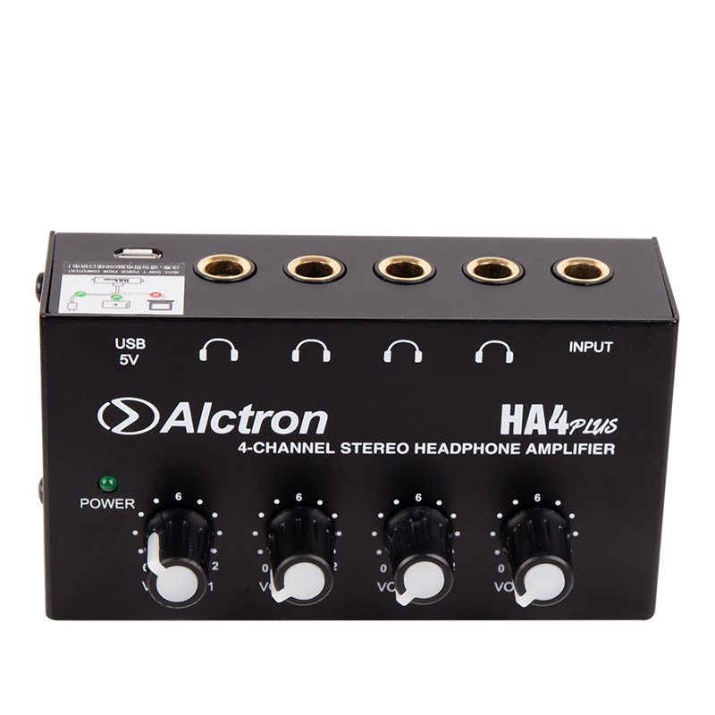HA4PLUS Усилитель для наушников, 4 канала, Alctron