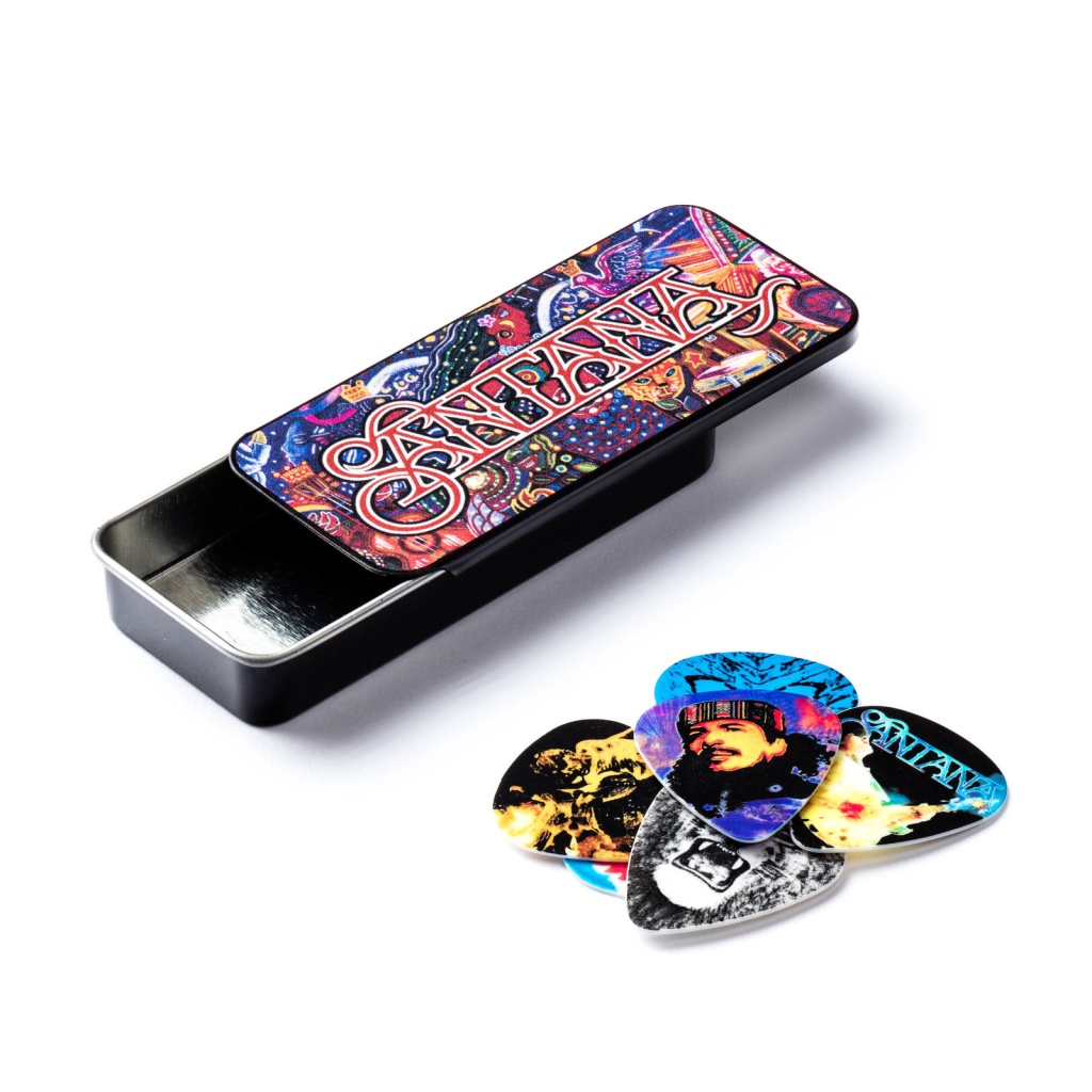 SANPT02H Carlos Santana Медиаторы 6шт, толстые, в коробочке, Dunlop