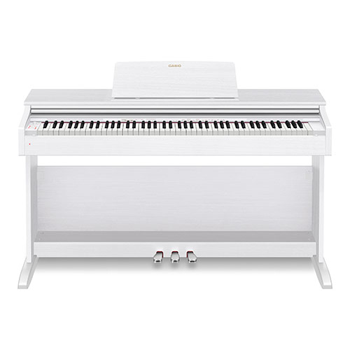 AP-270WE Celviano Цифровое пианино со стойкой и педалями, белое, Casio