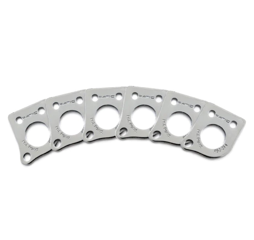 PRT-952-214-C0 Ratio InvisoMatch Пластины для колков, 45 градусов, 6шт, хром, GraphTech