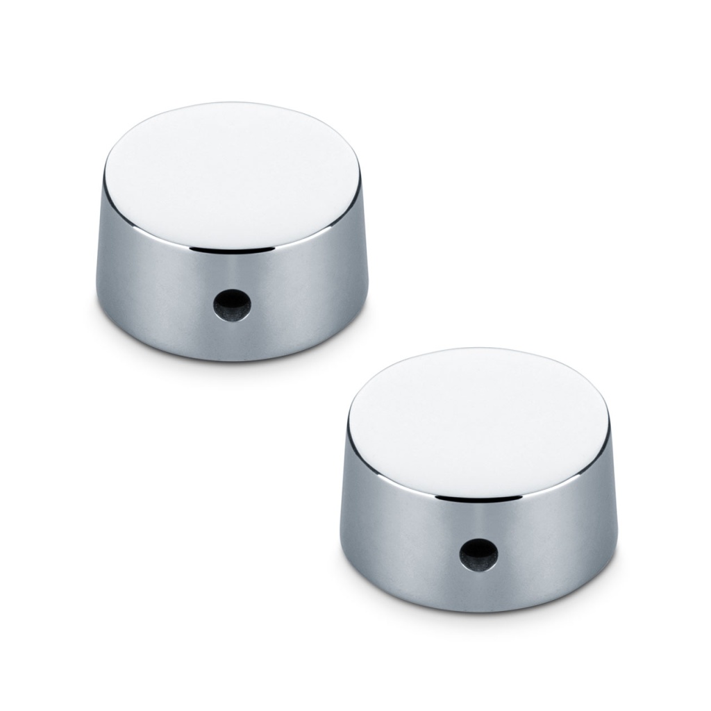 15030200 Ручка потенциометра, хром, 2шт Schaller