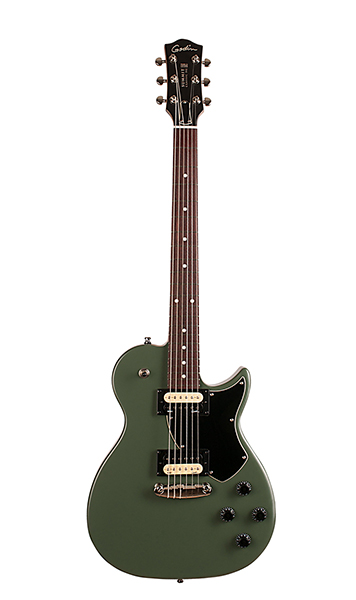 047116 Summit Classic SG Matte Green Электрогитара с чехлом, зеленая, Godin