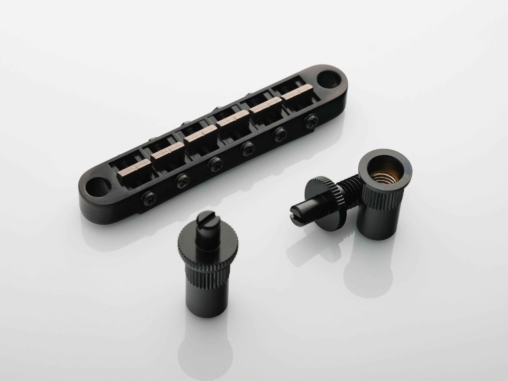 Ti103B-T-B Бридж (струнодержатель), черный, Gotoh