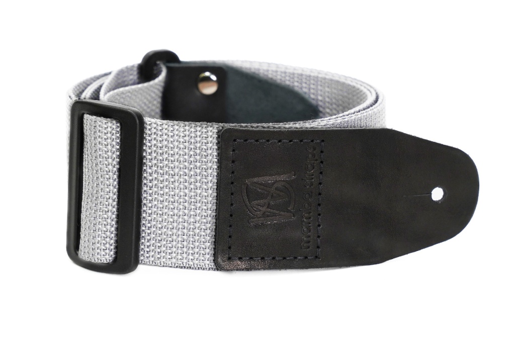 MB5050-161 Ремень для гитары, нейлоновый, светло-серый, Mamba straps