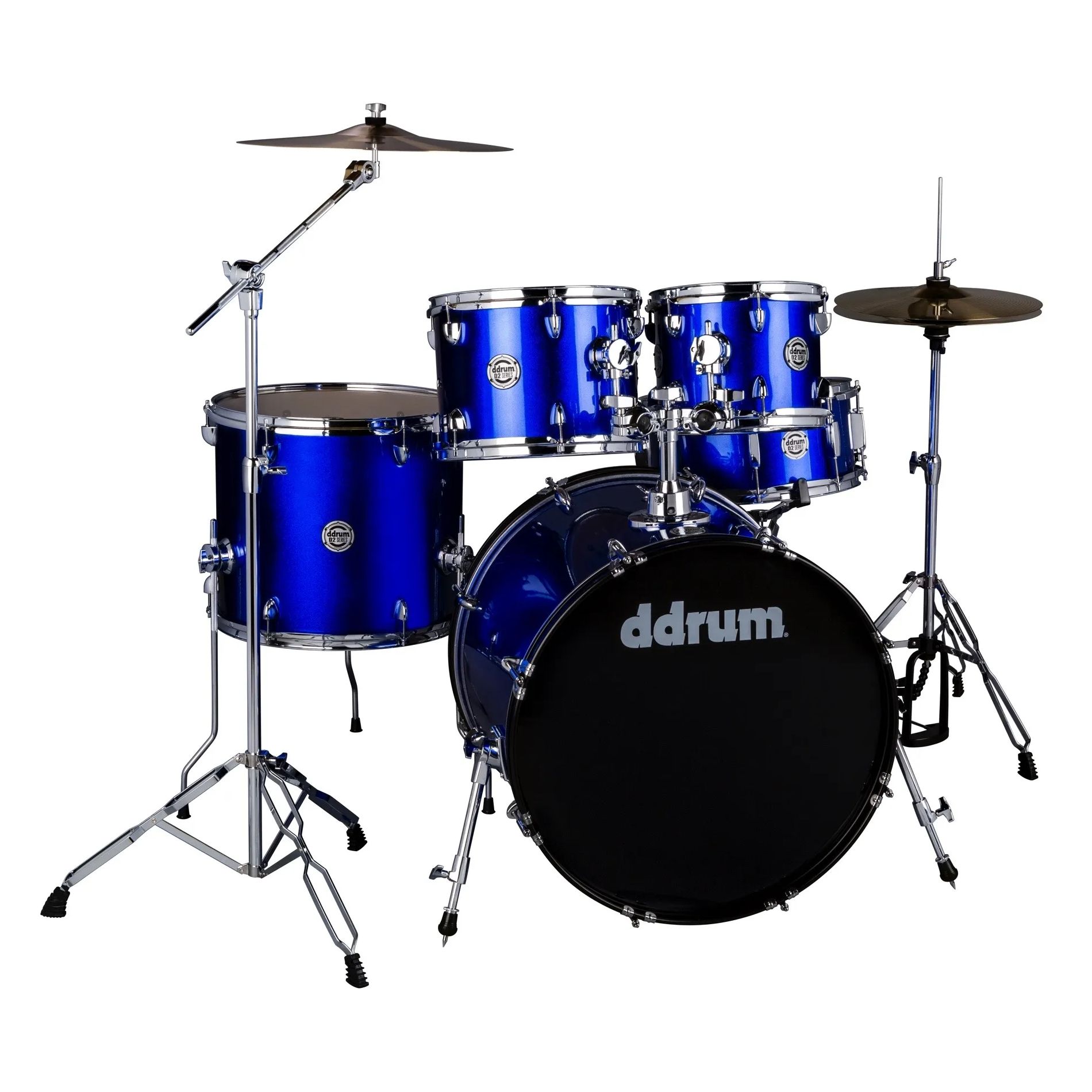 DDRUM D2 522 CB - ударная установка , цвет Cobalt Blue , 10'-12'-16'-22', 14х6.5'