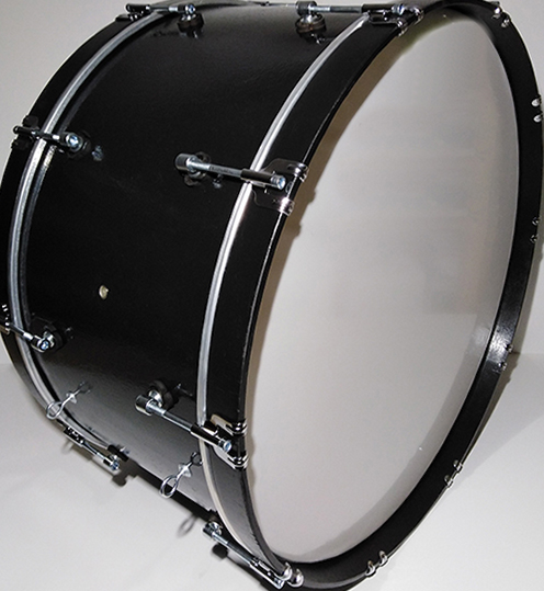 MBB-2612BL Барабан маршевый 26 х 12", чёрный, Мастерская Бехтеревых